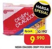 Promo Harga NISSIN Crispy Crackers 250 gr - Superindo