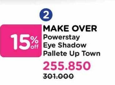 Promo Harga Make Over Powerstay Eye Palette Uptown Bae 12 pcs - Watsons