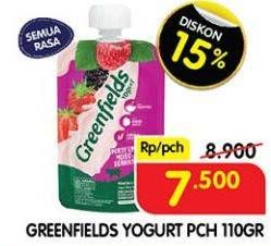 Promo Harga Greenfields Yogurt All Variants 110 gr - Superindo