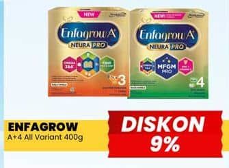 Promo Harga Enfagrow A+4 Susu Bubuk All Variants 400 gr - Yogya
