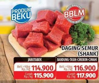 Promo Harga Daging Semur Shank  - Lotte Grosir