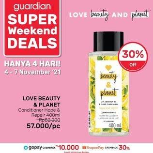 Promo Harga LOVE BEAUTY AND PLANET Conditioner Coconut Oil Ylang Ylang 400 ml - Guardian