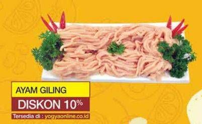 Promo Harga Daging Giling Ayam per 100 gr - Yogya