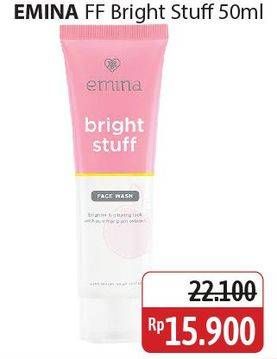 Promo Harga Emina Bright Stuff Face Wash 50 ml - Alfamidi