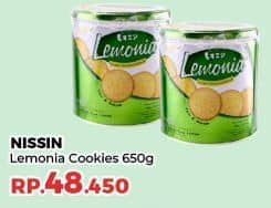 Promo Harga Nissin Cookies Lemonia 650 gr - Yogya
