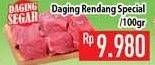 Promo Harga Daging Rendang Sapi per 100 gr - Hypermart