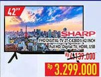 Promo Harga SHARP 2T-C42BD1i | LED TV 42"  - Hypermart