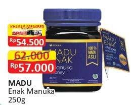 Promo Harga Madu Enak Manuka Honey 250 gr - Alfamart