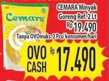 Promo Harga CEMARA Minyak Goreng 2 ltr - Hypermart