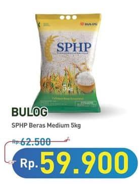 Promo Harga Bulog Beras Medium SPHP 5 kg - Hypermart