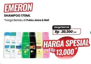 Promo Harga Emeron Shampoo 170 ml - Carrefour