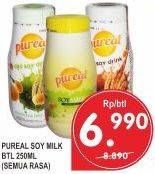 Promo Harga PUREAL Soy Milk 250 ml - Superindo