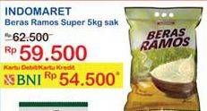 Promo Harga Indomaret Beras Ramos Super 5 kg - Indomaret