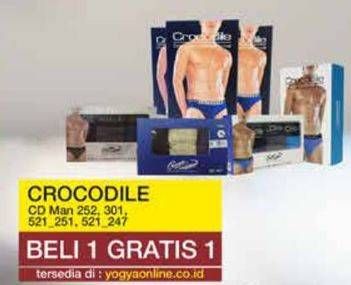 Promo Harga Crocodile Underwear Reguler CDM 252, CDM 301, 521, 251, 247  - Yogya