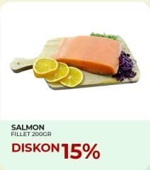 Promo Harga Salmon Fillet per 200 gr - Yogya