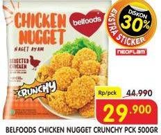 Promo Harga BELFOODS Nugget Crunchy 500 gr - Superindo