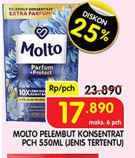 Promo Harga Molto All in 1 550 ml - Superindo