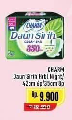 Promo Harga Charm Daun Sirih + Herbal Wing 42cm, Wing 35cm 8 pcs - Alfamart