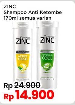 Promo Harga Zinc Shampoo All Variants 170 ml - Indomaret