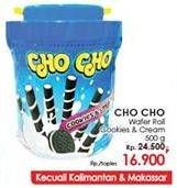 Promo Harga CHO CHO Wafer Stick 500 gr - LotteMart