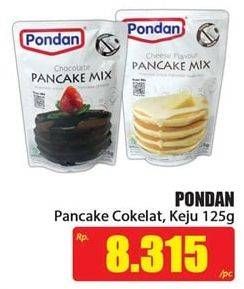 Promo Harga Pondan Pancake Mix Cokelat, Keju 125 gr - Hari Hari