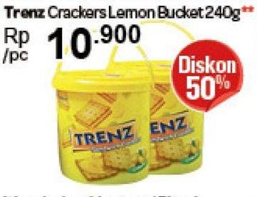 Promo Harga TRENZ Assorted Lemon per 100 pcs 240 gr - Carrefour