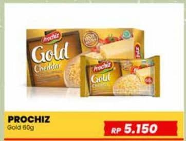 Promo Harga Prochiz Gold Cheddar 60 gr - Yogya