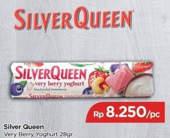 Promo Harga SILVER QUEEN Chocolate Very Berry Yoghurt 28 gr - TIP TOP