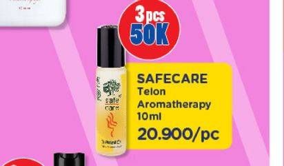 Promo Harga SAFE CARE 3 Point Oil Telon Aromatherapy 10 ml - Watsons