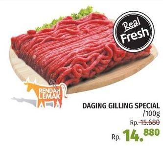 Promo Harga Daging Giling Sapi per 100 gr - LotteMart