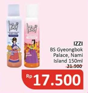 Promo Harga IZZI Korean Perfumed Spray Gyeongbok Palace, Nami Island 150 ml - Alfamidi