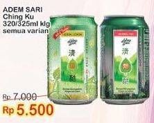 Promo Harga ADEM SARI Ching Ku All Variants 320 ml - Indomaret