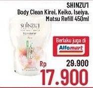 Promo Harga SHINZUI Body Cleanser Kirei, Keiko, Iseiya, Matsu 450 ml - Alfamidi