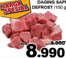 Promo Harga Daging Rendang Sapi Defrost per 100 gr - Giant