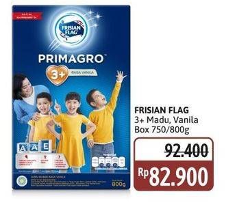 Promo Harga Frisian Flag Primagro 3+ Vanilla, Madu 750 gr - Alfamidi