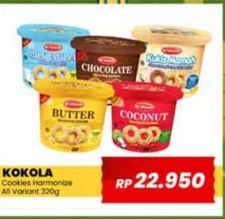 Promo Harga Kokola Cookies All Variants 320 gr - Yogya