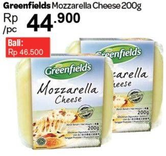Promo Harga GREENFIELDS Cheese 200 gr - Carrefour