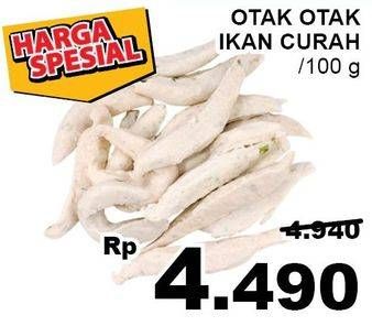 Promo Harga Otak-otak Ikan Curah per 100 gr - Giant