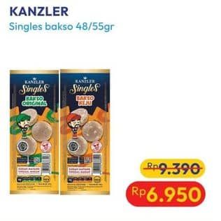 Promo Harga Kanzler Singles Bakso 48 gr - Hypermart