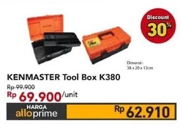 Promo Harga Kenmaster Tool Box K380  - Carrefour