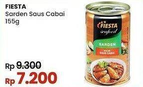 Promo Harga Fiesta Seafood Sarden Saus Cabai 155 gr - Indomaret
