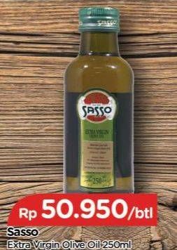 Promo Harga SASSO Extra Virgin Olive Oil 250 ml - TIP TOP