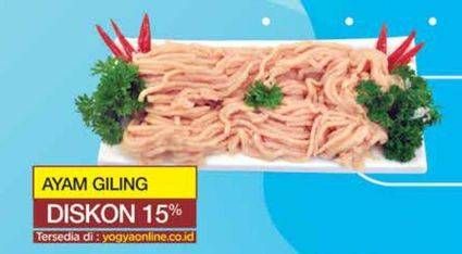 Promo Harga Daging Giling Ayam per 100 gr - Yogya