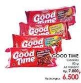 Promo Harga GOOD TIME Cookies Chocochips All Variants 80 gr - LotteMart