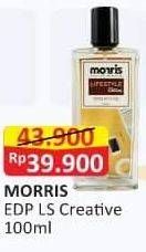 Promo Harga Morris Eau De Parfum Creative 100 ml - Alfamart
