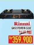Promo Harga RINNAI RI 522C | Gas Stove  - Hypermart
