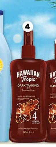 Promo Harga HAWAIIAN TROPIC Dark Tanning Oil SPF4 240 ml - Guardian