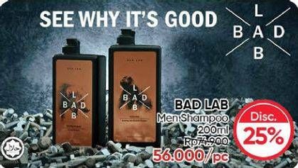 Promo Harga BAD LAB Shampoo 200 ml - Guardian
