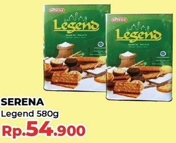 Promo Harga SERENA Biskuit Legend 580 gr - Yogya