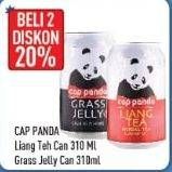 Promo Harga CAP PANDA Minuman Kesehatan Liang Teh, Lidah Buaya 310 ml - Hypermart